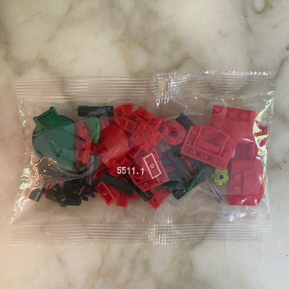 Lego Red Rose Faux Flower Not Assembled - Picture 3 of 5